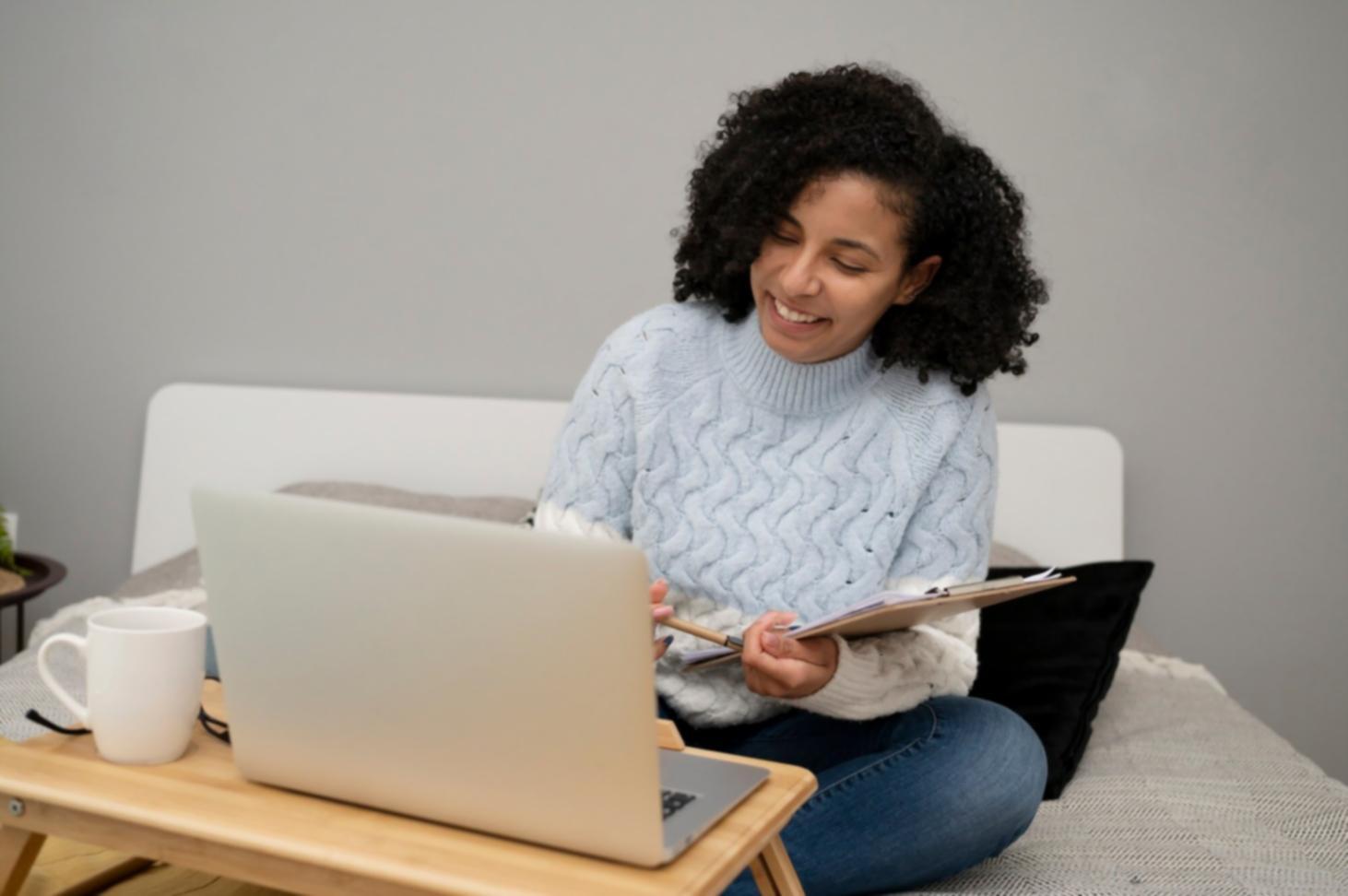 Students engaged in collaborative learning session discussing investment concepts